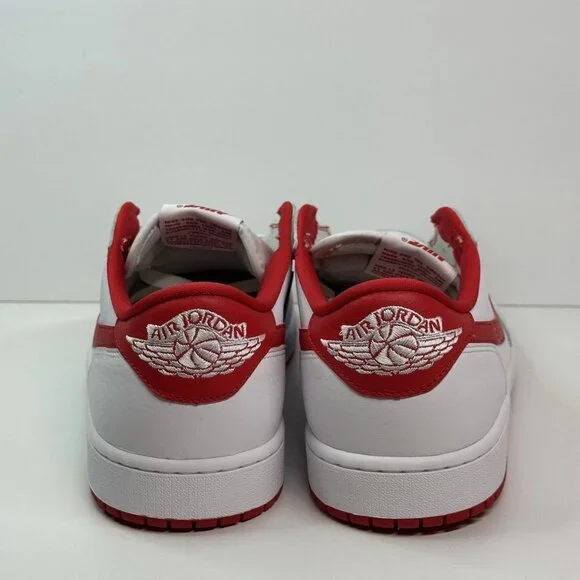 Air Jordan 1 Low Retro University Red White CZ0790-161 US Size 13 AJ1 i ii iii v - Picture 10 of 16
